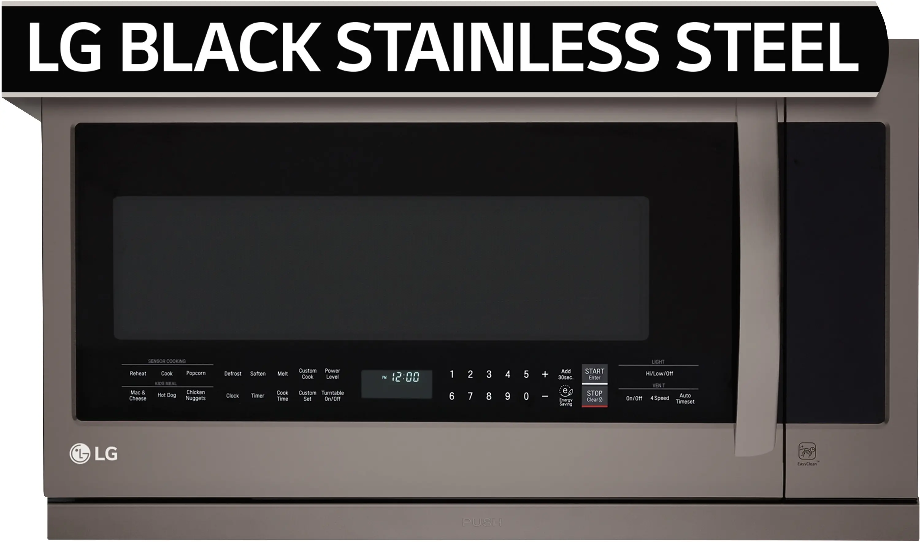 LG LMHM2237BD Black Stainless Steel