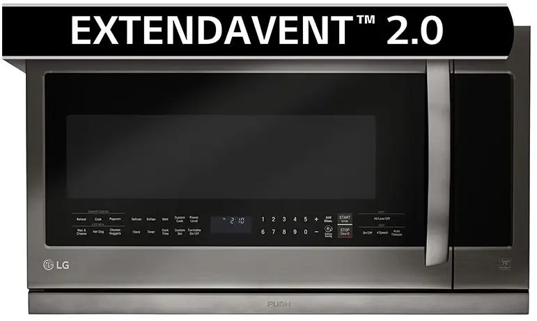 LG LMHM2237BD Black Stainless Steel