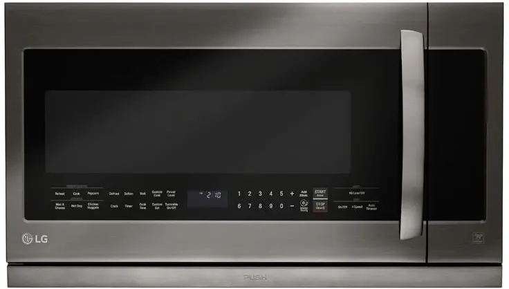 LG LMHM2237BD Black Stainless Steel