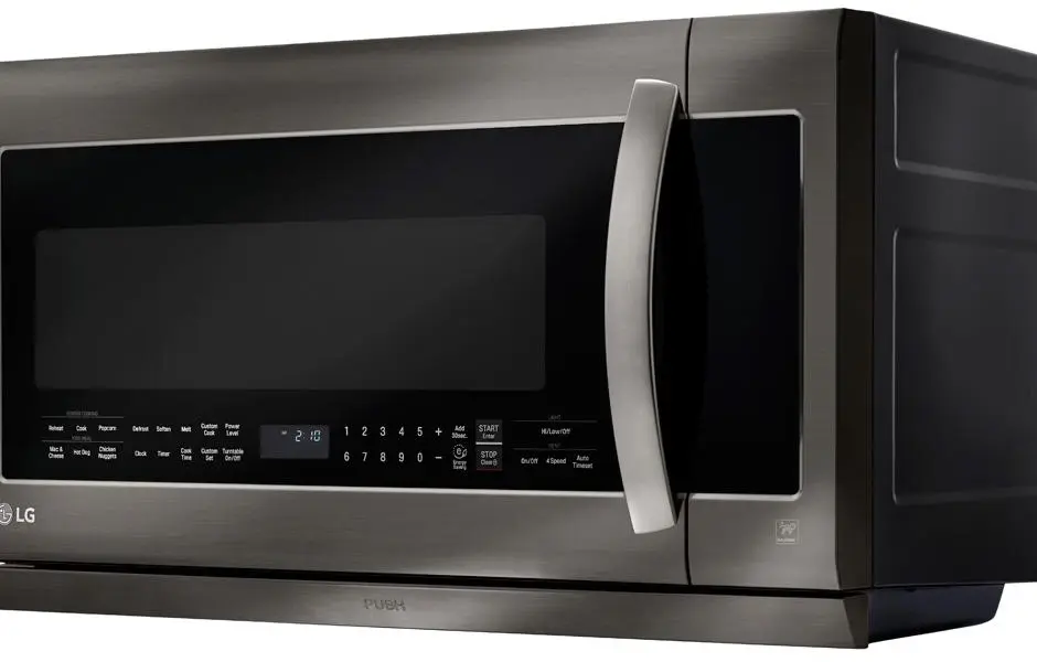 LG LMHM2237BD Black Stainless Steel