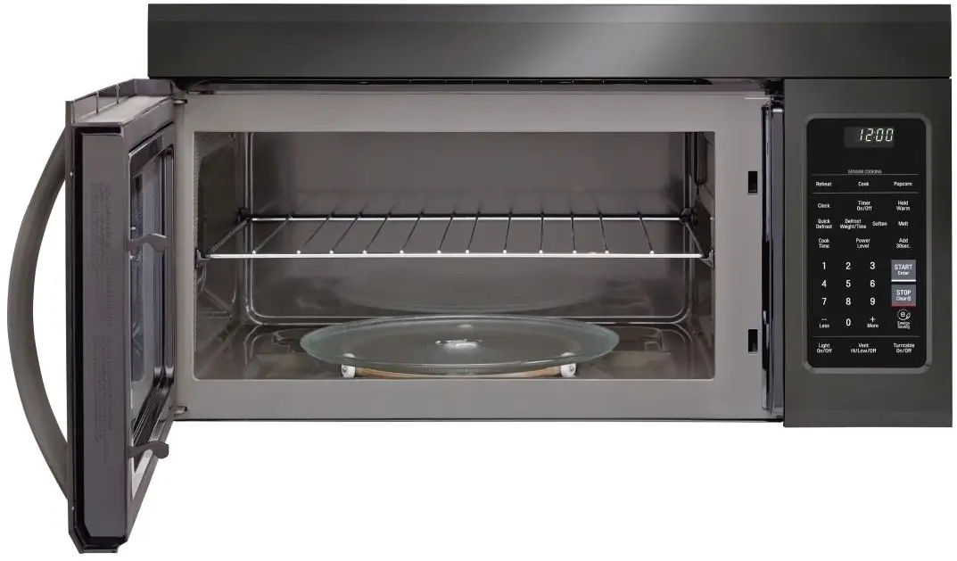 LG LMV1831BD Black Stainless Steel