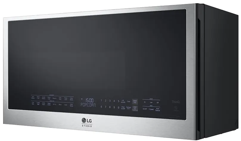LG Studio MHES1738F PrintProof™ Stainless Steel