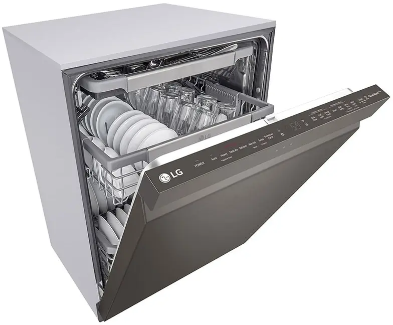 LG LDP6810BD Printproof Black Stainless Steel