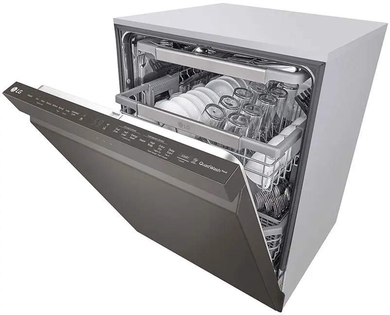 LG LDP6810BD Printproof Black Stainless Steel