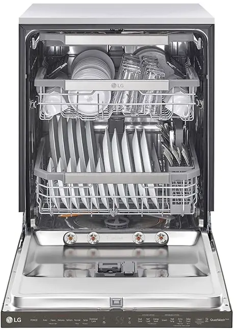 LG LDP6810BD Printproof Black Stainless Steel