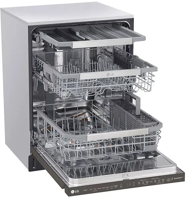 LG LDP6810BD Printproof Black Stainless Steel