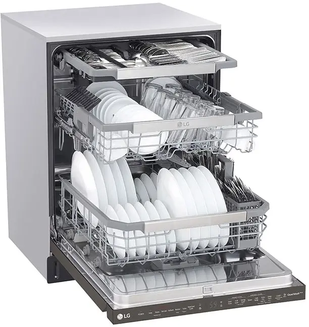 LG LDP6810BD Printproof Black Stainless Steel