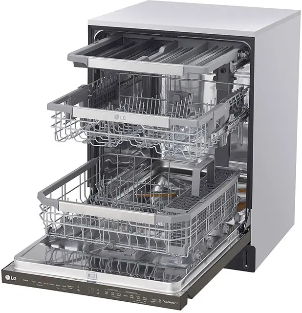 LG LDP6810BD Printproof Black Stainless Steel