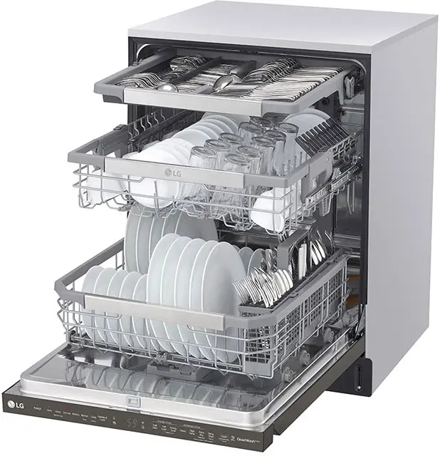 LG LDP6810BD Printproof Black Stainless Steel