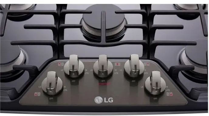 LG LCG3011BD Black Stainless Steel