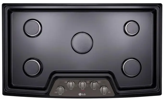 LG LCG3611BD Black Stainless Steel