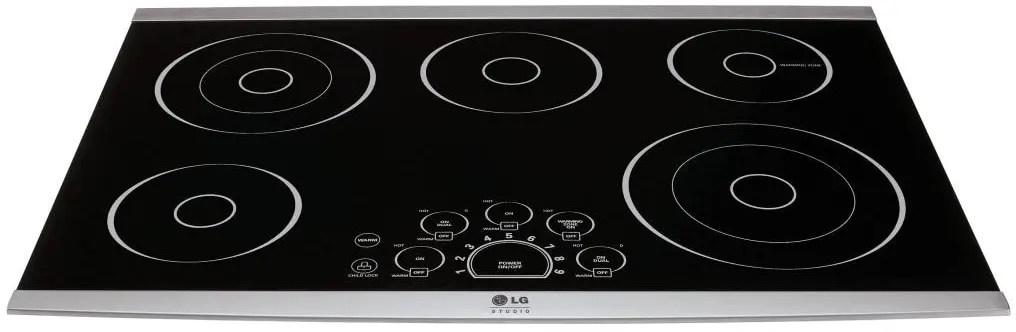 LG Studio LSCE305ST Black with stainless Steel Trim