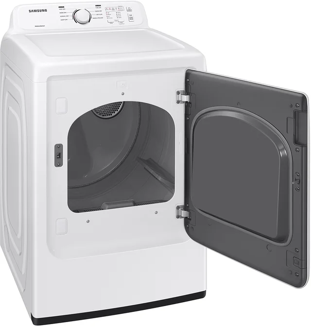 Samsung DVE41A3000W 7.2 cu. ft. Electric Dryer with Sensor Dry and 8 D...