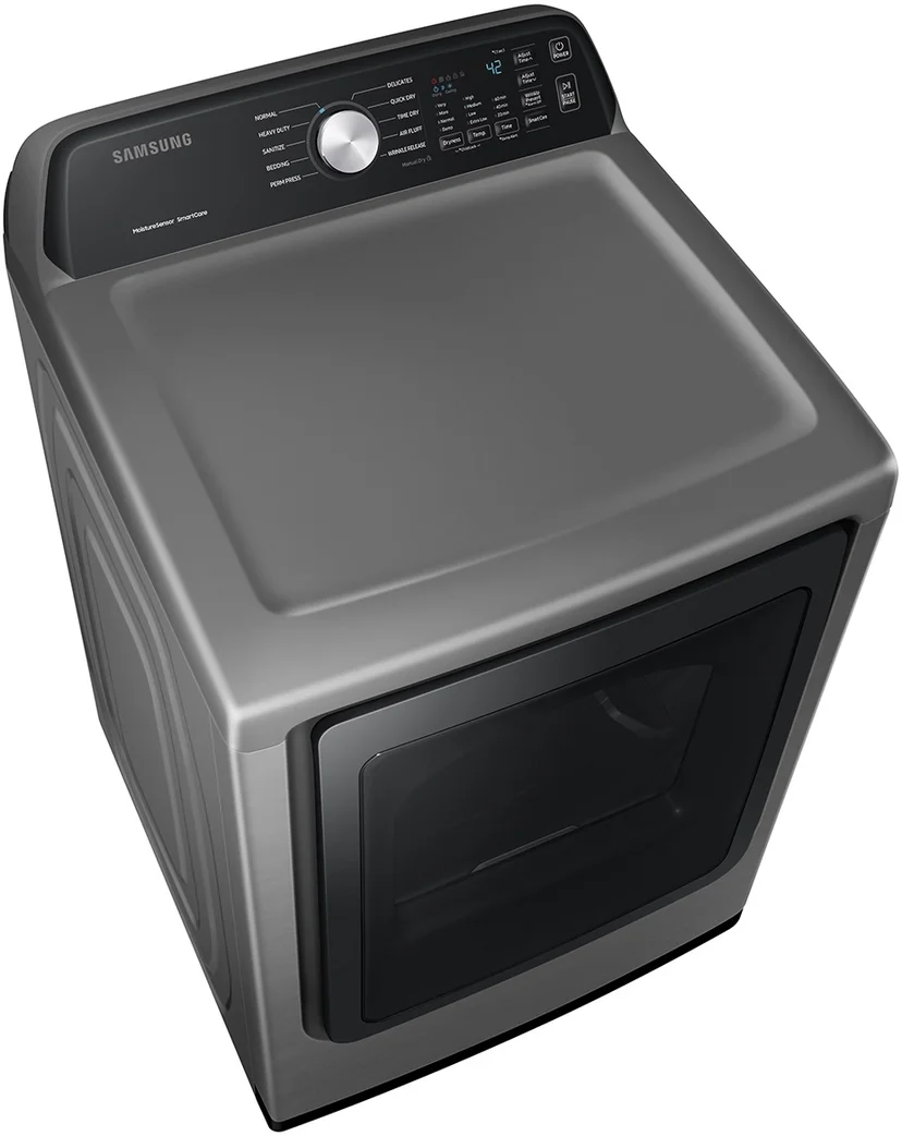 Samsung DVE45T3400P 7.4 cu. ft. Electric Dryer with Sensor Dry: Platin...