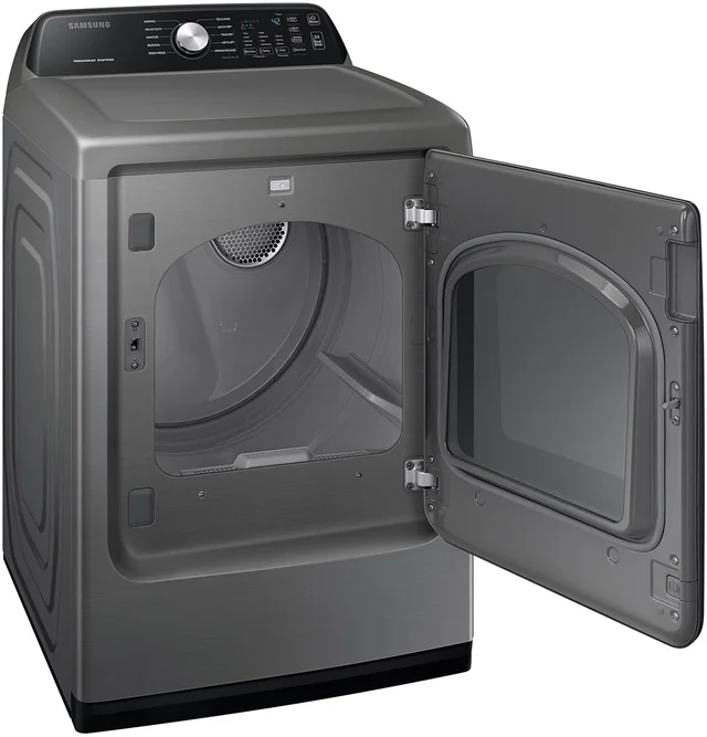 Samsung DVE45T3400P 7.4 cu. ft. Electric Dryer with Sensor Dry: Platin...