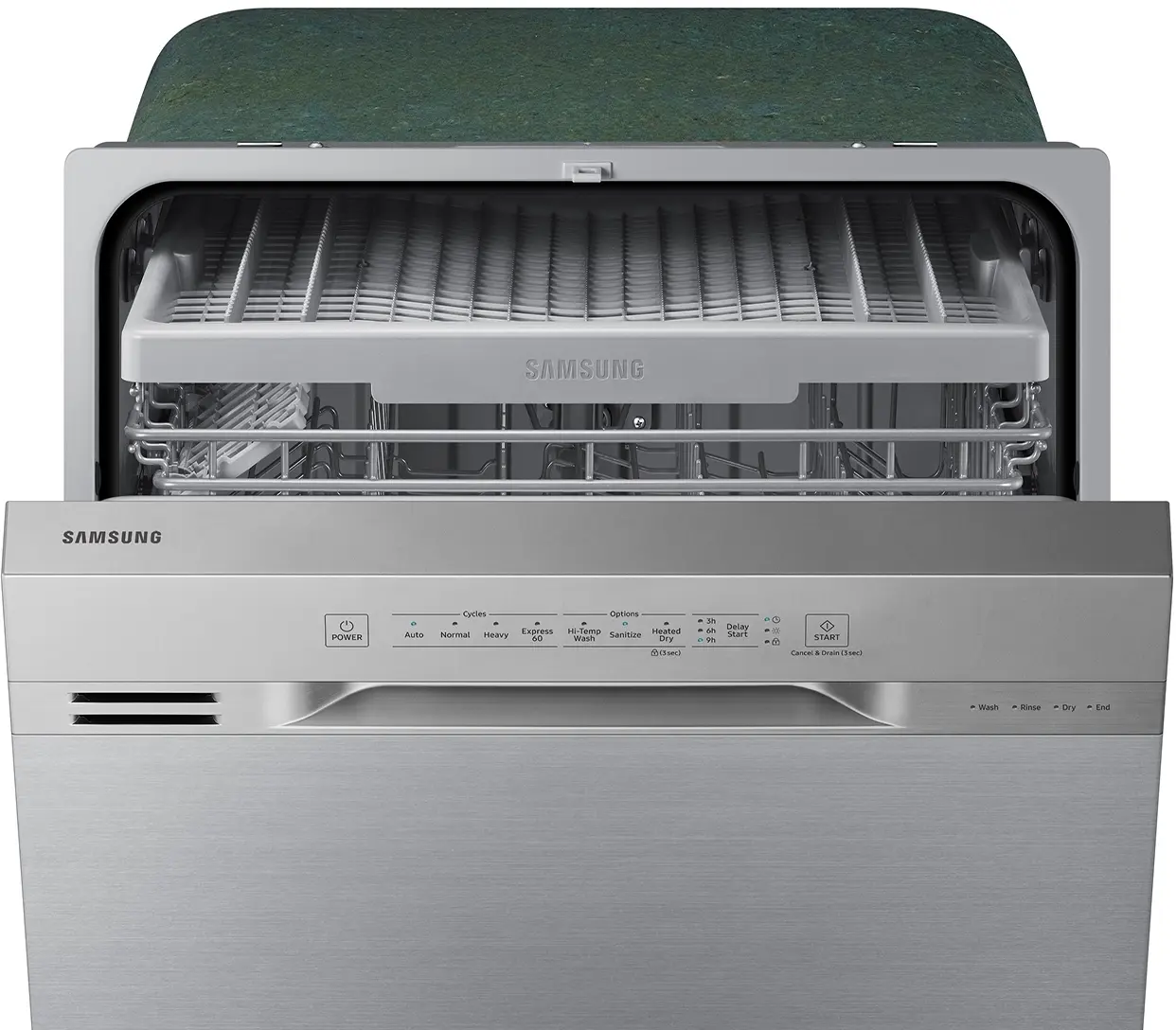 Samsung DW80N3030US Fingerprint Resistant Stainless Steel