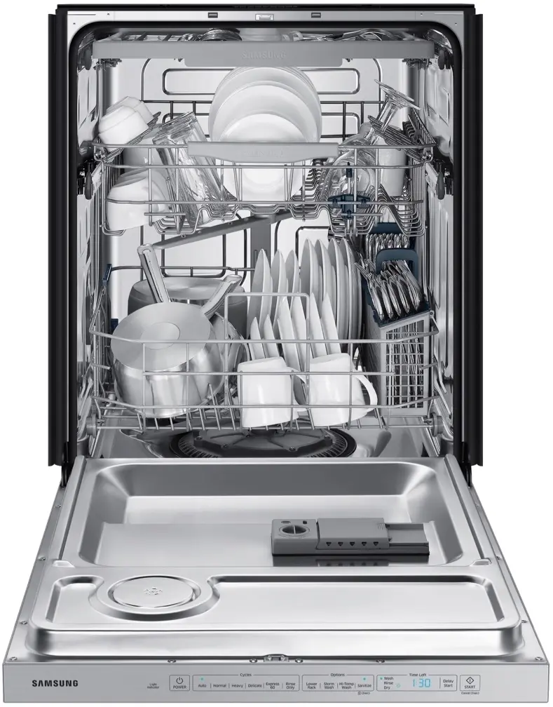 Samsung DW80R5060US Fingerprint Resistant Stainless Steel