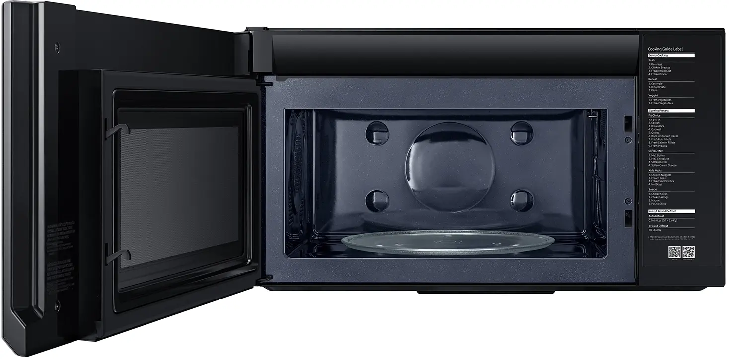 Samsung MC17T8000CG Fingerprint Resistant Black Stainless Steel