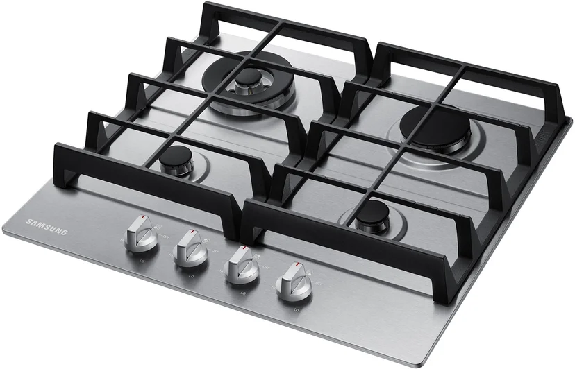 Samsung NA24T4230FS 24" Gas Cooktop: Stainless Steel