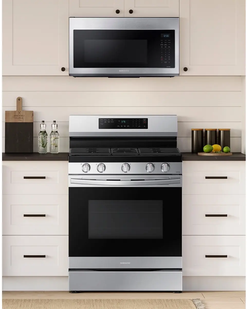 Samsung NX60A6511SS 6.0 cu. ft. Smart Freestanding Gas Range