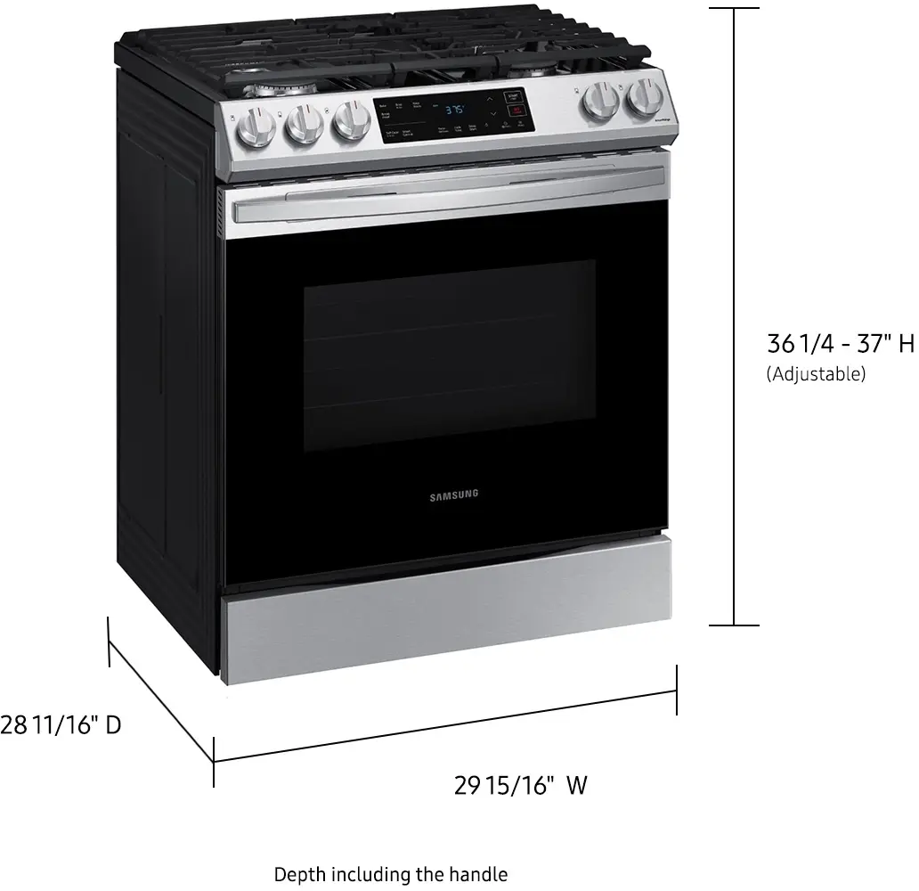 Samsung NX60T8111SS Fingerprint Resistant Stainless Steel