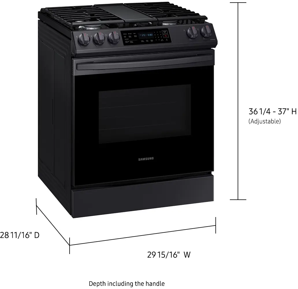 Samsung NX60T8311SG Black Stainless