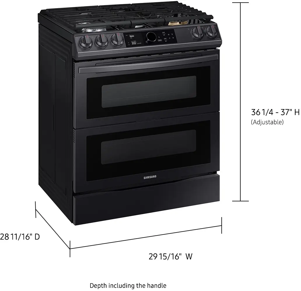 Samsung NY63T8751SG Fingerprint Resistant Black Stainless Steel