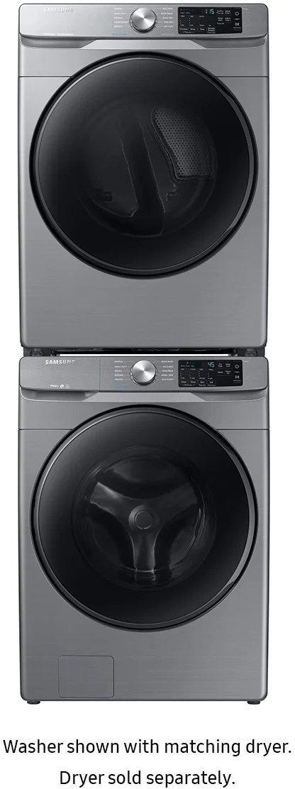 Samsung WF45R6100AP 27 Inch Front Load Washer with 4.5 Cu. Ft. Capacit...