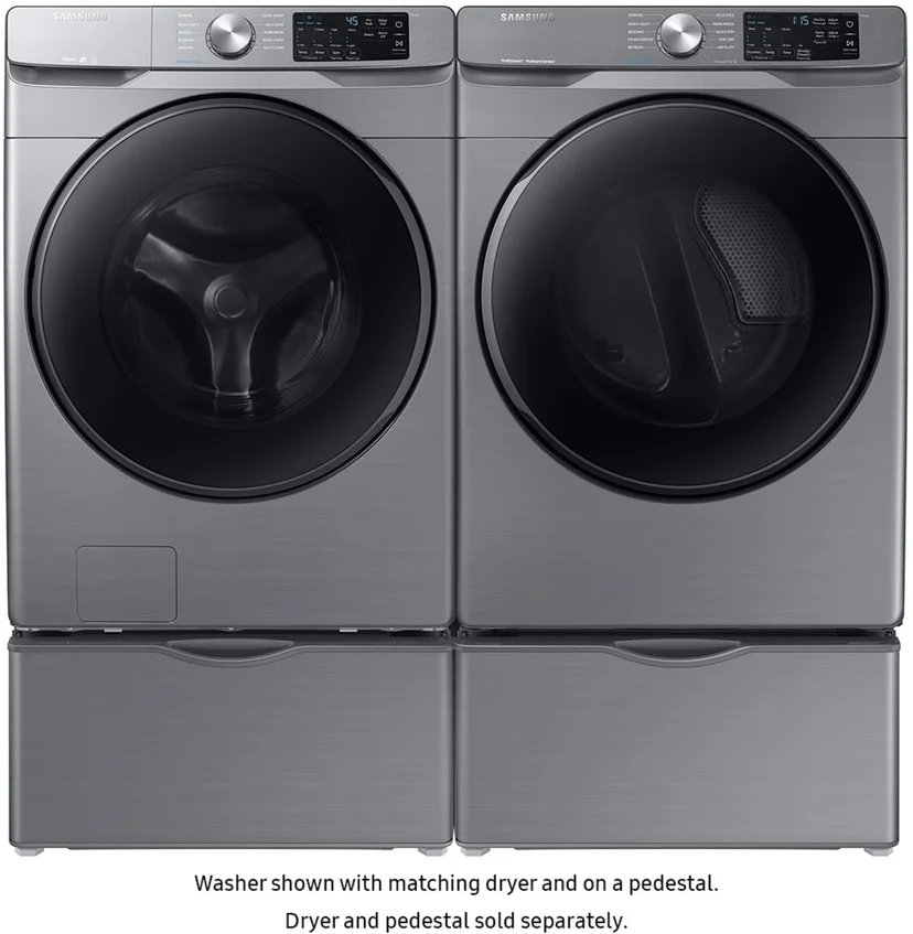 Samsung WF45R6100AP 27 Inch Front Load Washer with 4.5 Cu. Ft. Capacit...