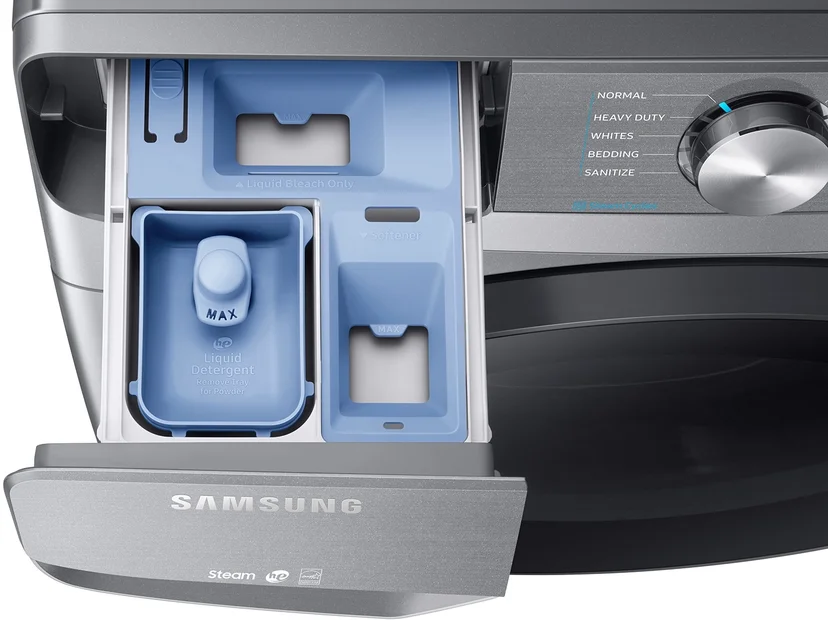 Samsung WF45R6100AP 27 Inch Front Load Washer with 4.5 Cu. Ft. Capacit...