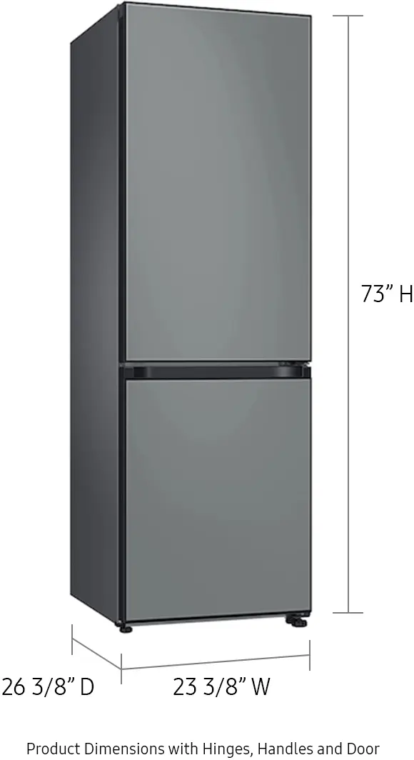 Samsung RB12A300631 Gray Glass (matte)