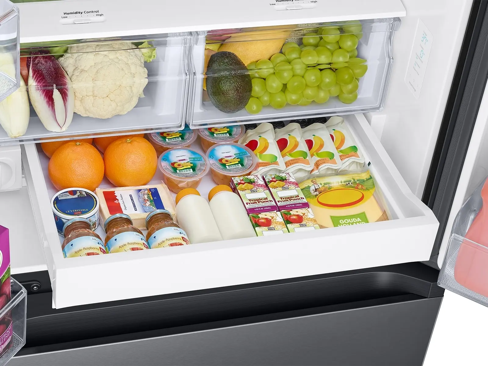 Samsung RF22A4121SG Black Stainless