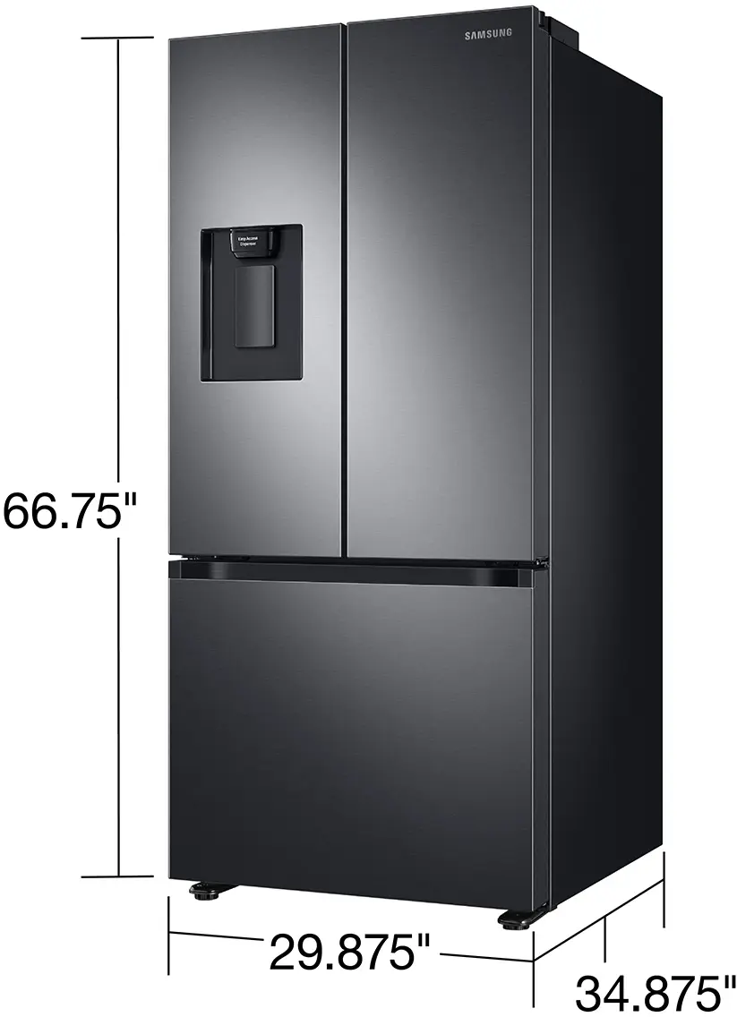 Samsung RF22A4221SG Black Stainless