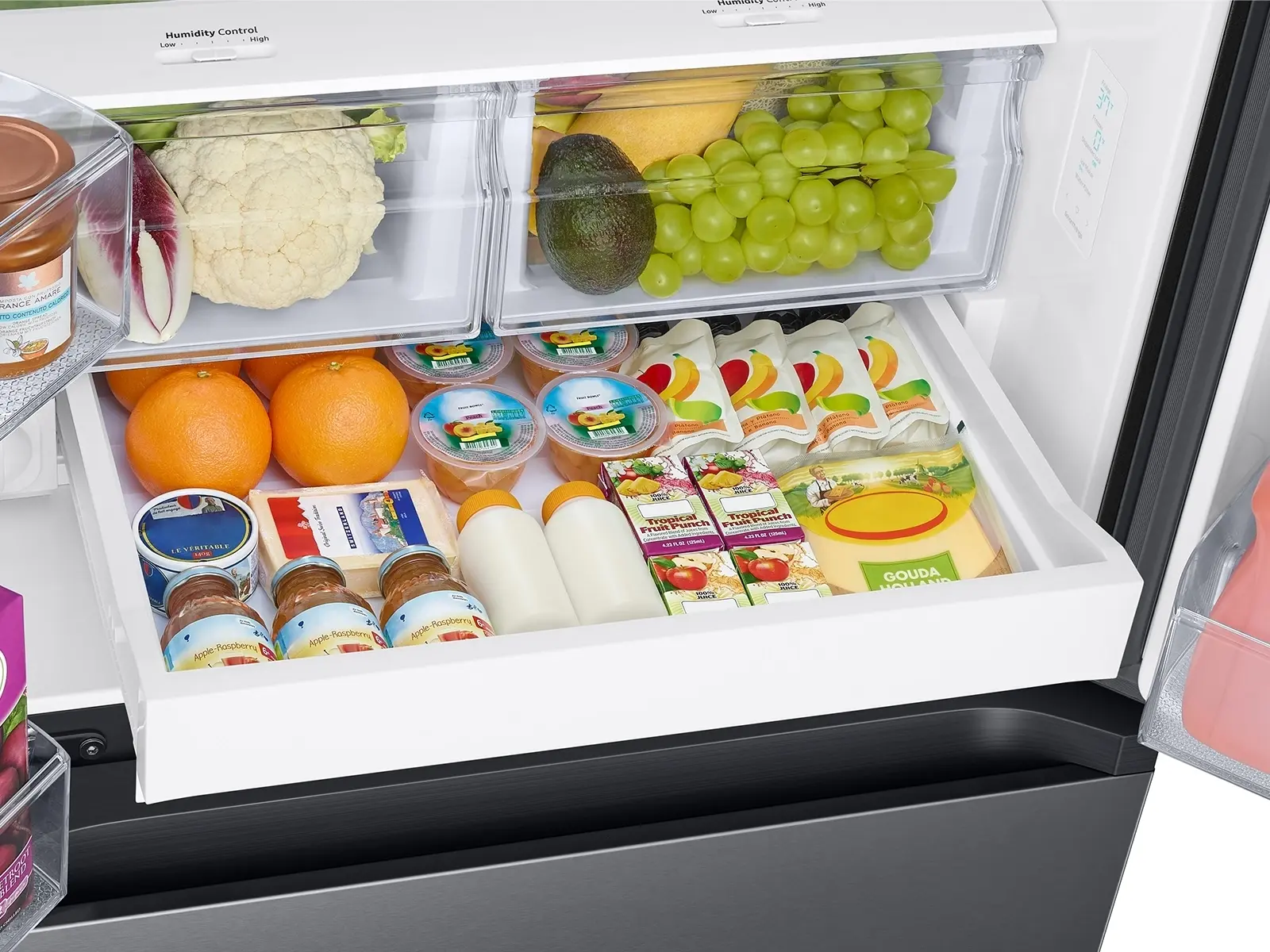 Samsung RF22A4221SG Black Stainless