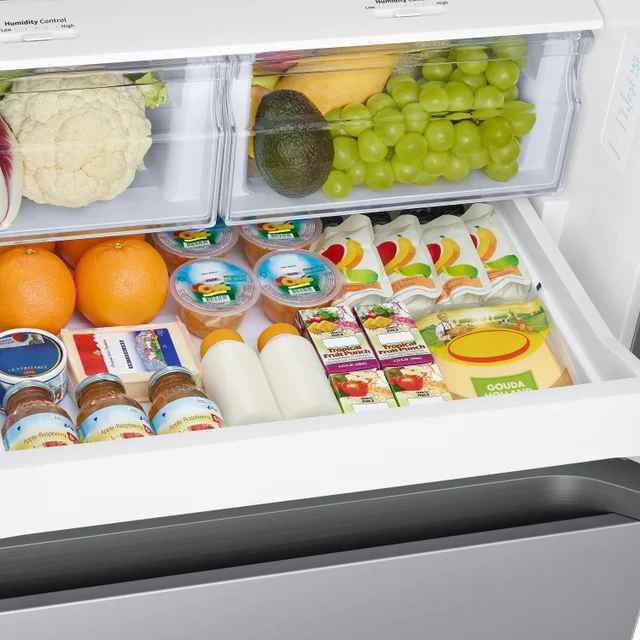 Samsung RF22A4221SR 22 cu. ft. Smart 3-Door French Door Refrigerator w...