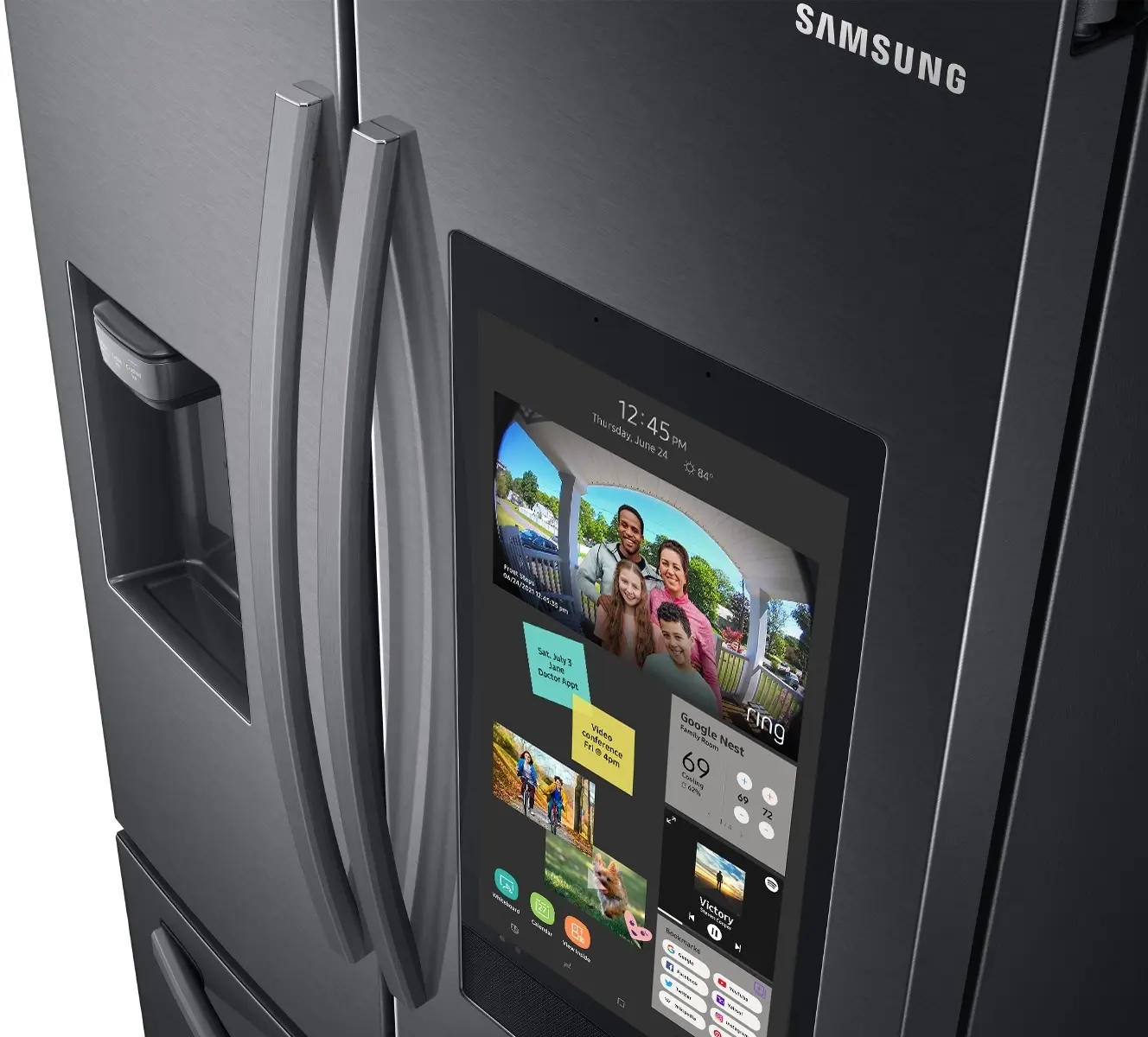 Samsung RF27T5501SG Black Stainless Steel