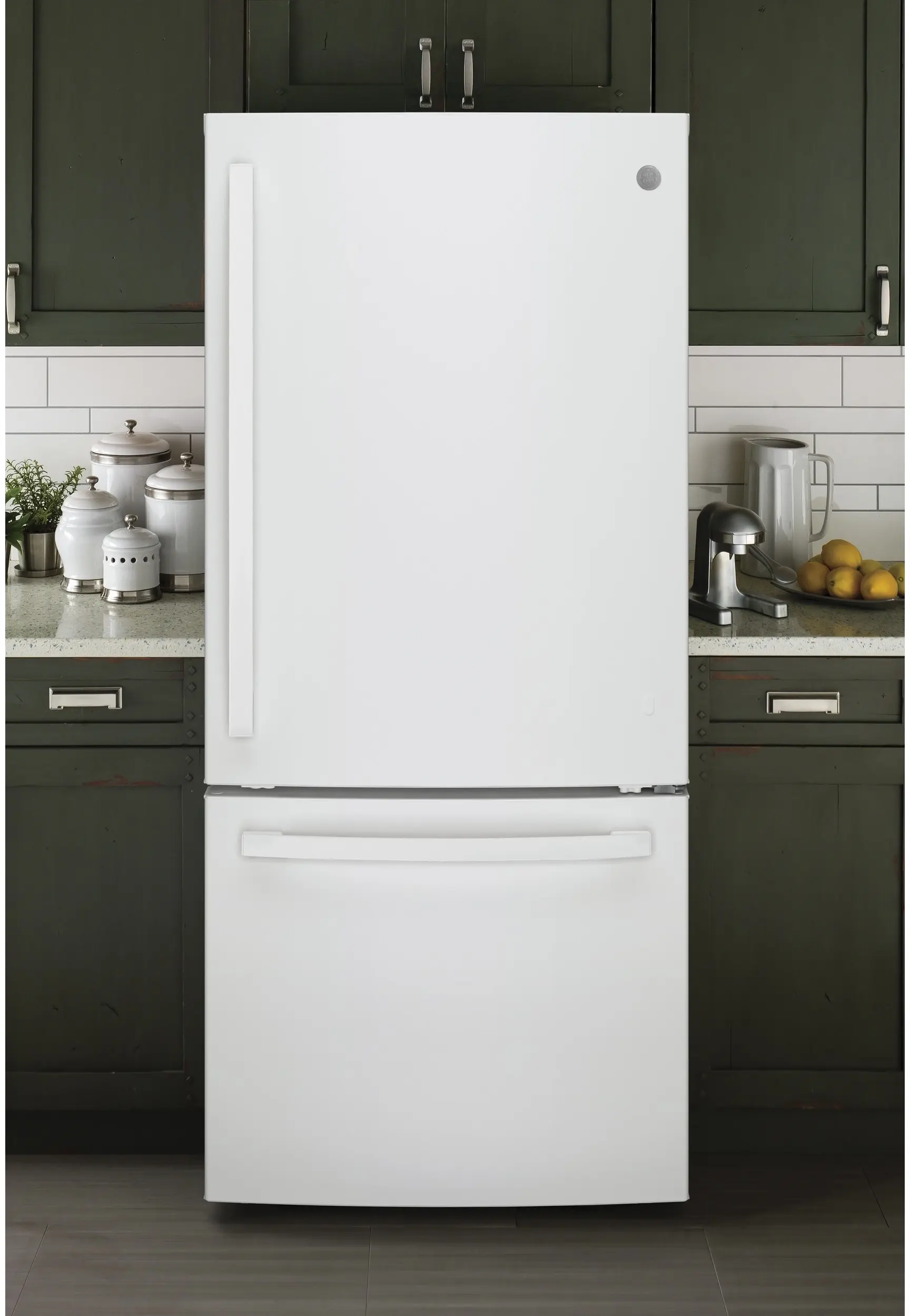 GE GBE21DGKWW White