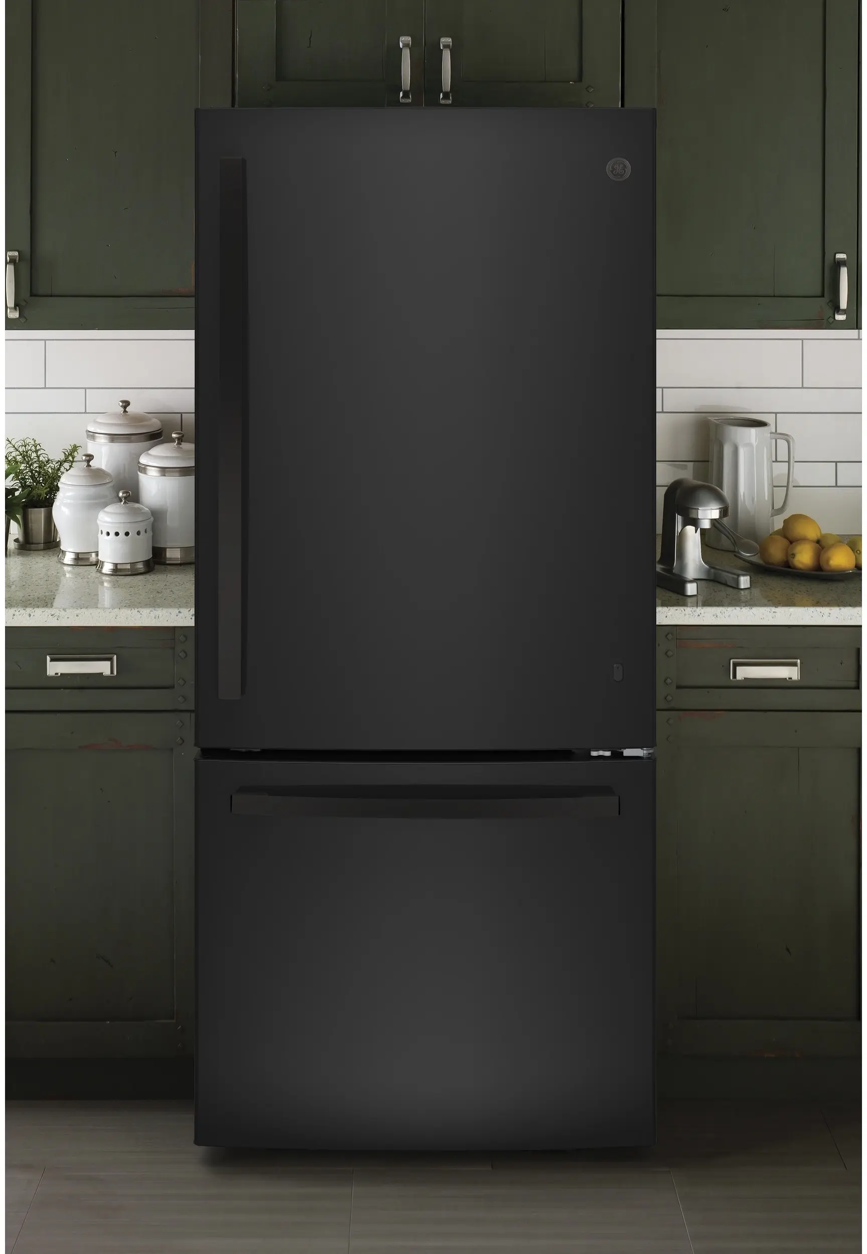 GE GDE21EGKBB Black