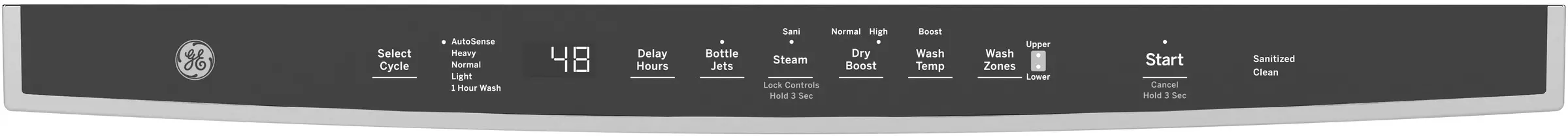 GE GDP645SYNFS Fingerprint Resistant, Stainless Steel