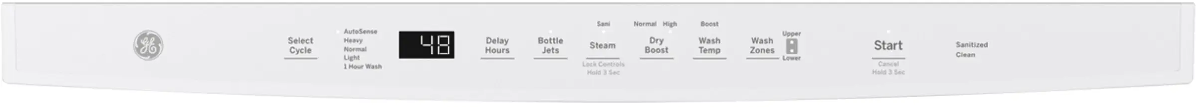 GE GDT645SGNWW White