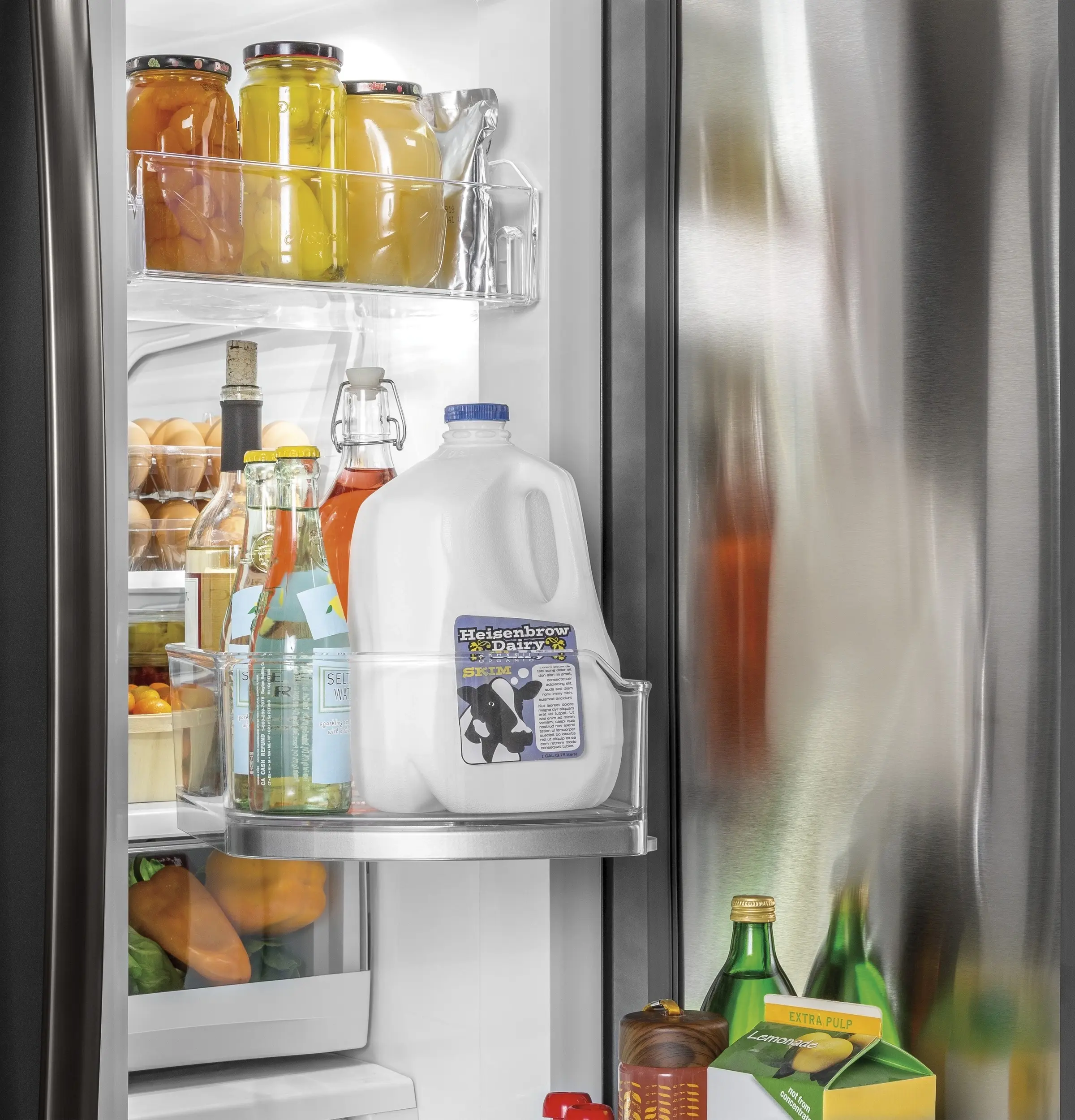 GE GFD28GELDS Fingerprint Resistant, Black Slate