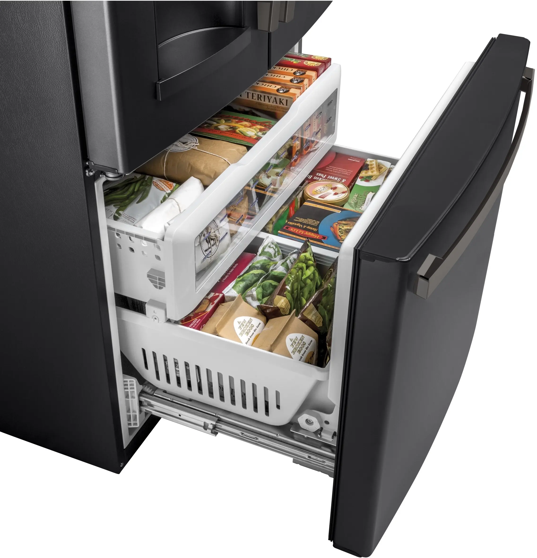 GE GFD28GELDS Fingerprint Resistant, Black Slate