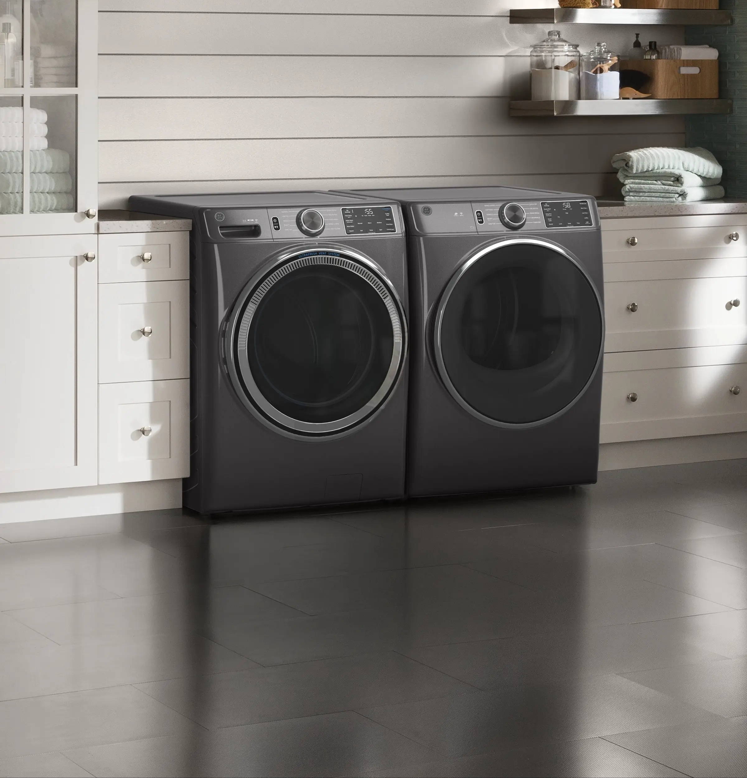 GE GFD55GSPNDG Diamond Gray