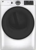 28 Inch Gas Smart Dryer with 7.8 Cu. Ft. Capacity, Wi-Fi, 10 Dryer Programs, Sensor Dry, Sanitize, Quick Dry, Delay Dry, Wrinkle Care, ADA Compliant, and Energy Star®