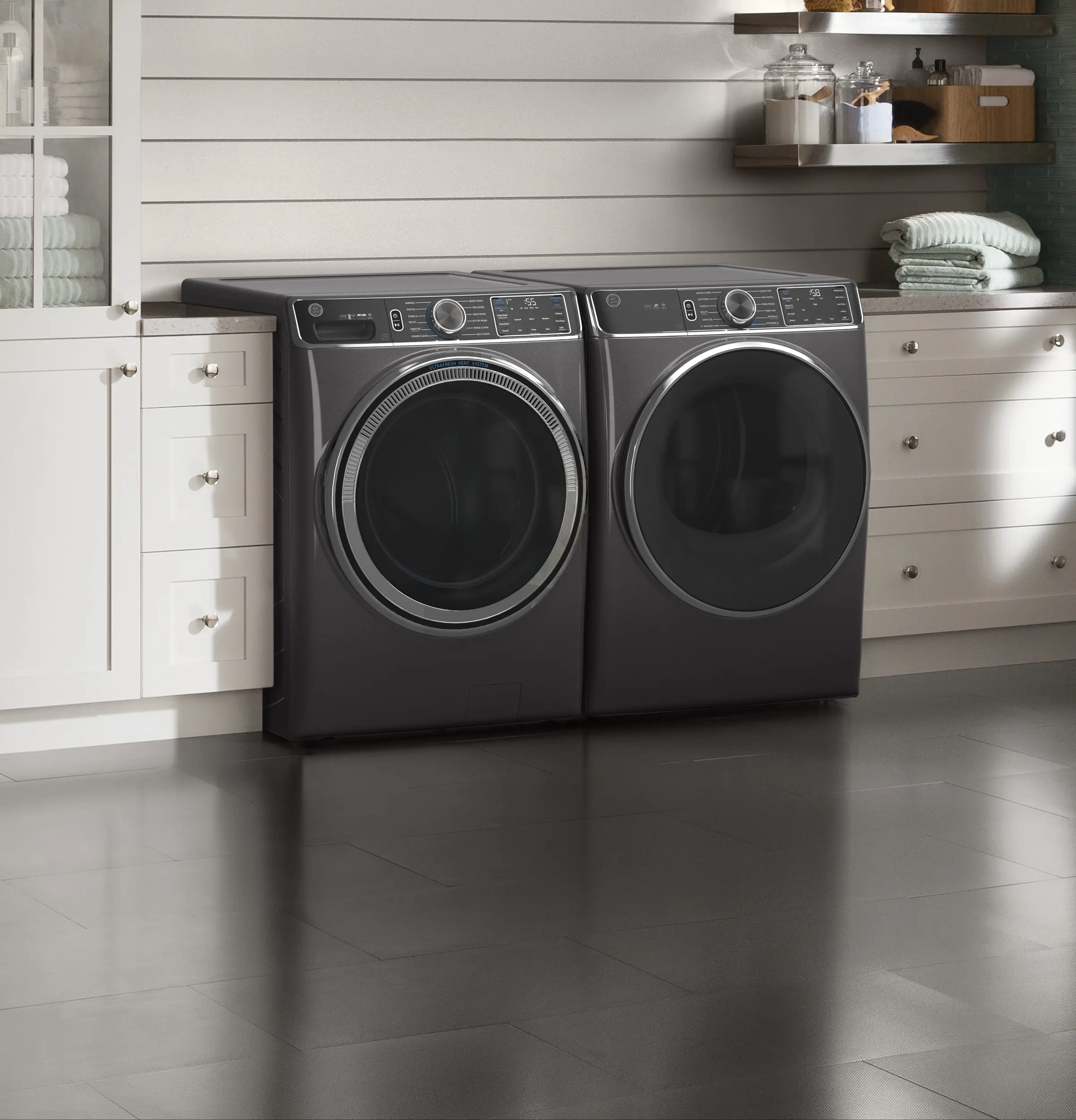 GE GFD85GSPNDG Diamond Gray