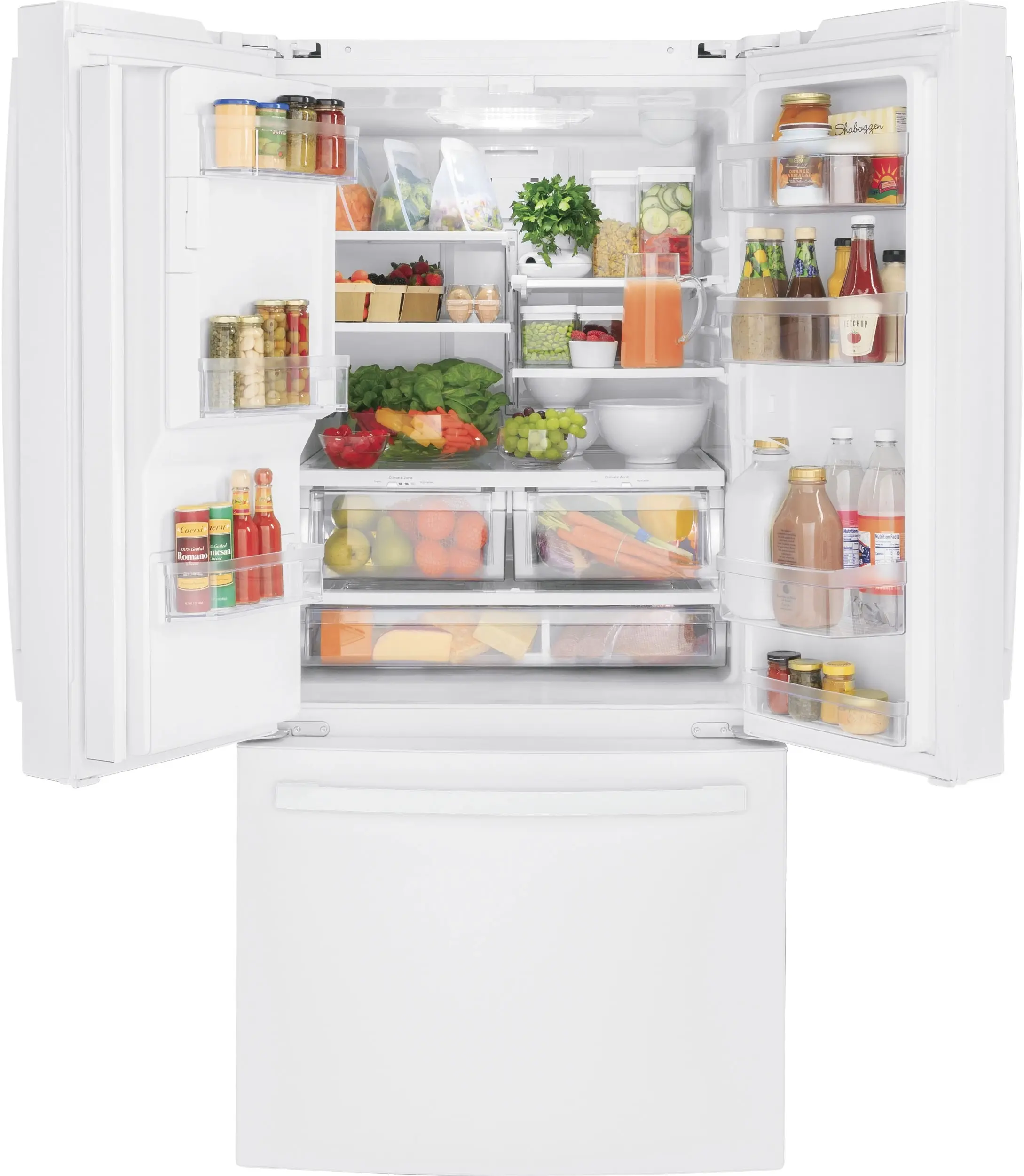 GE GFE24JGKWW High-Gloss White