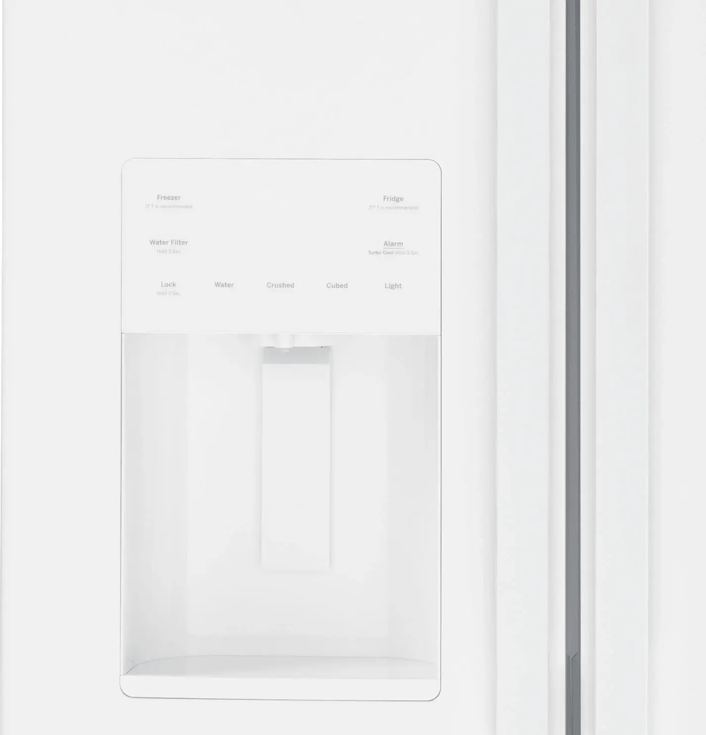 GE GFE24JGKWW High-Gloss White