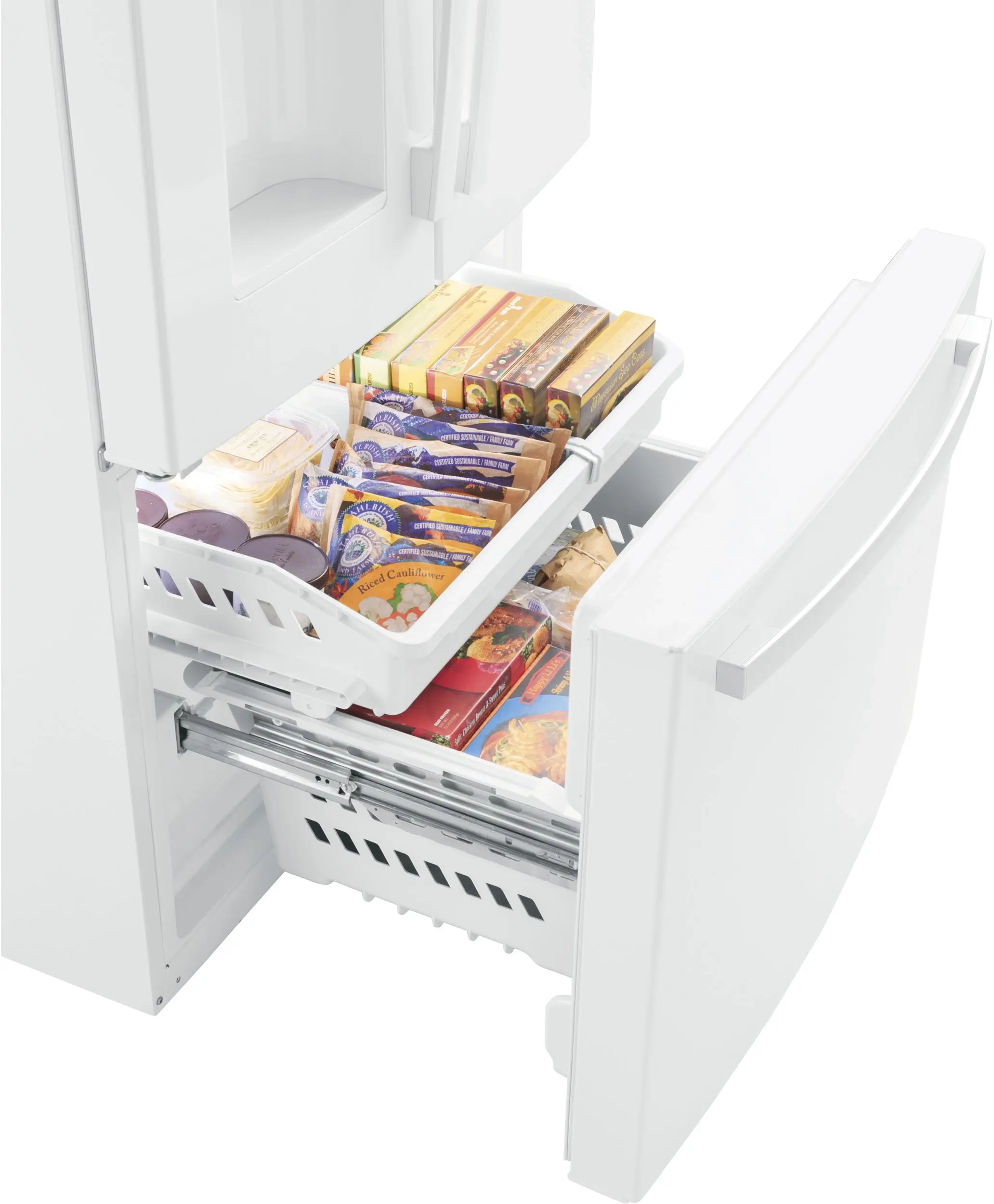 GE GFE24JGKWW High-Gloss White