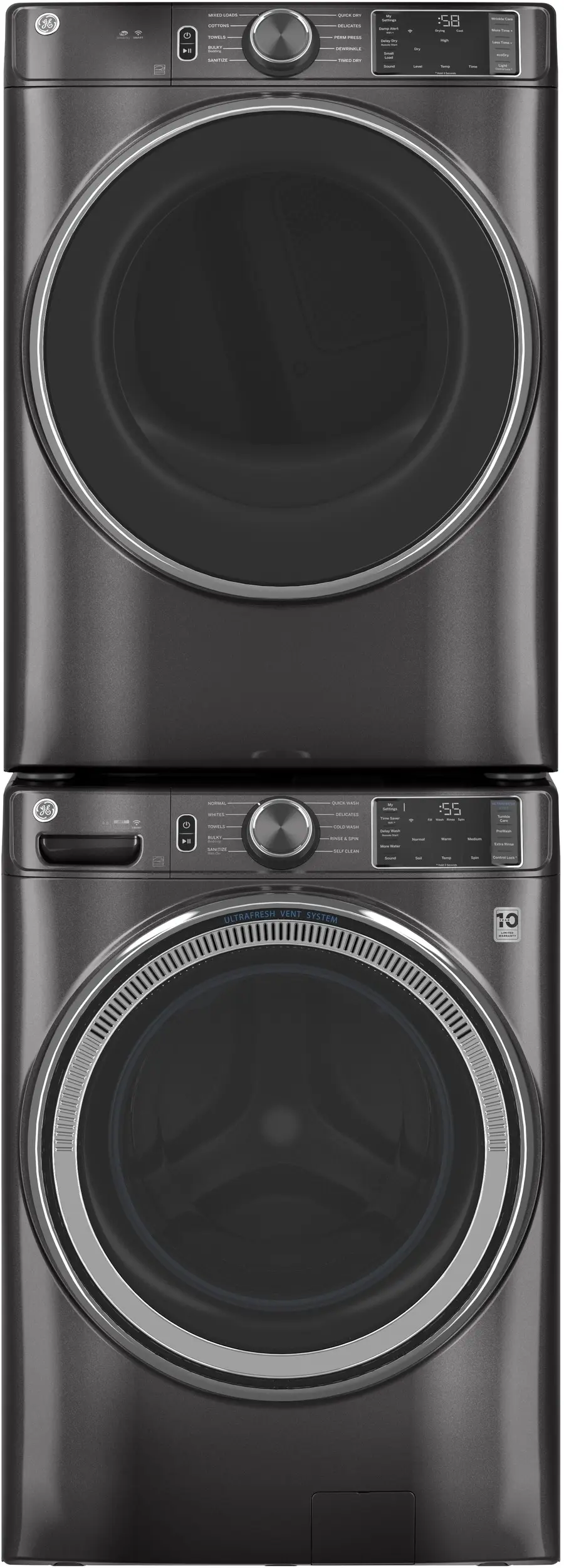 GE GFW550SPNDG Diamond Gray