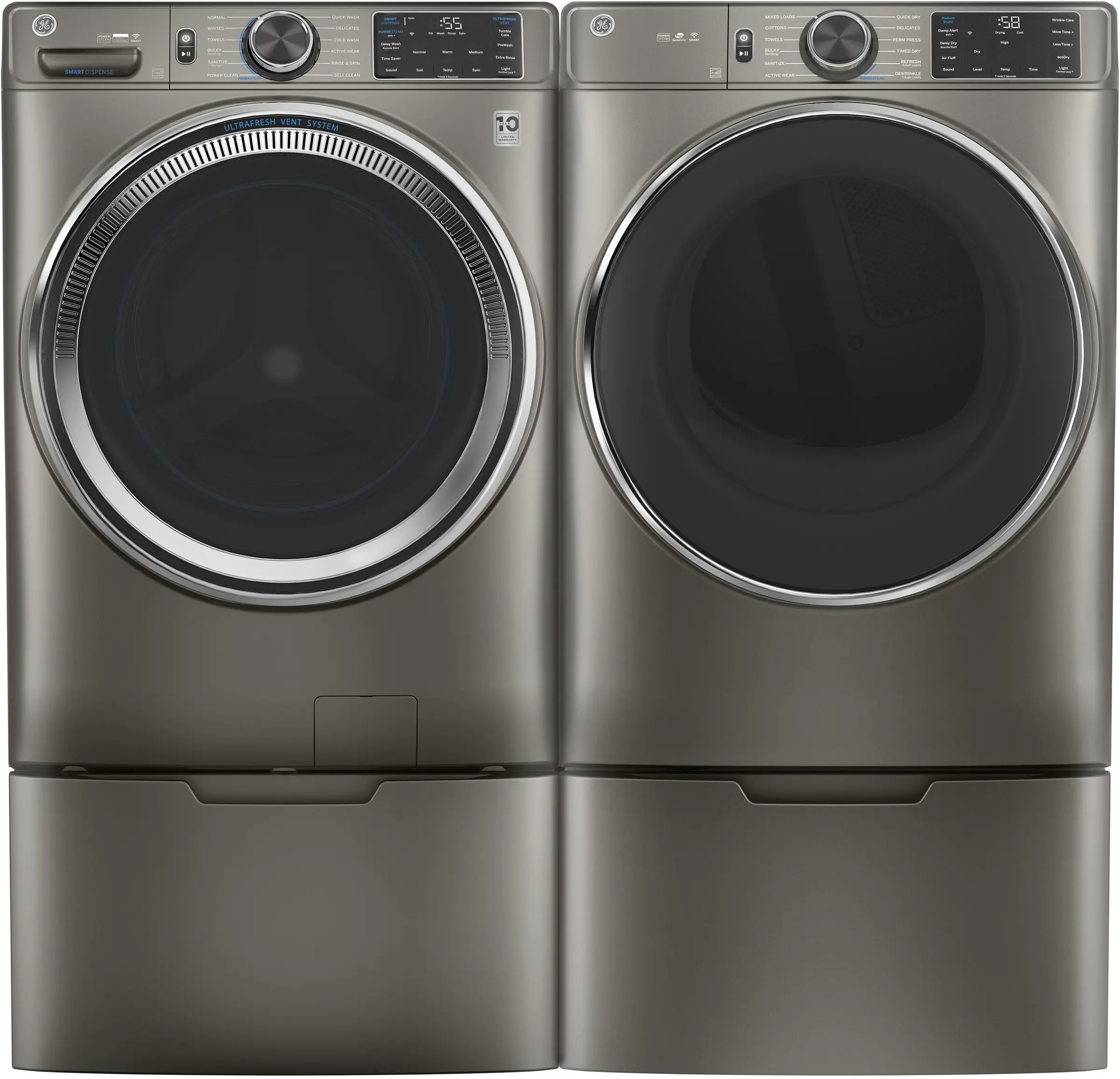 GE GFW650SPNSN Satin Nickel